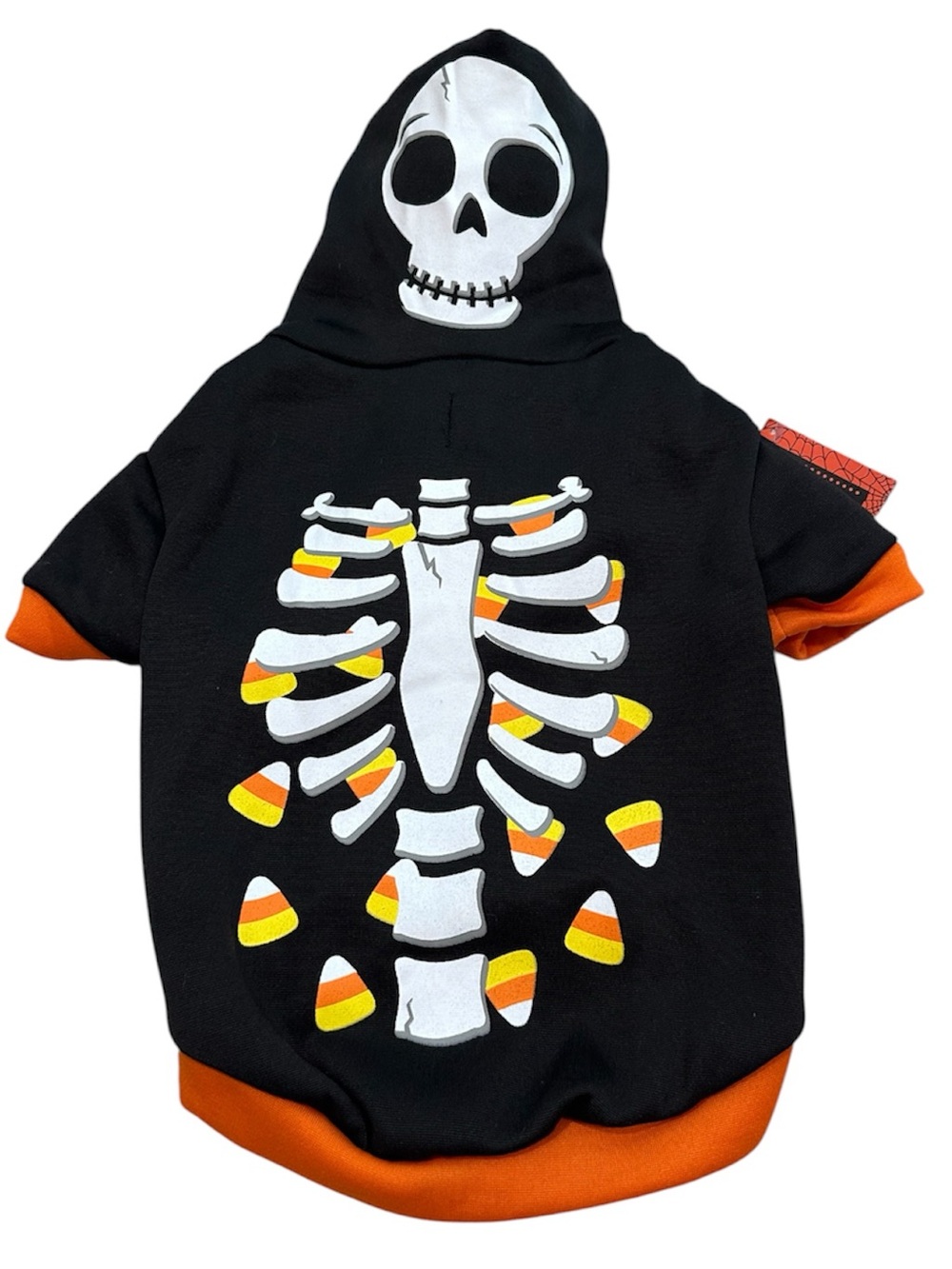 Skeleton Dog Hoodie NWT Halloween Costume Black Pet Puppy